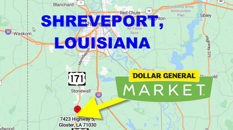 7420 LA5, Gloster, LA 71030 General Retail For Sale