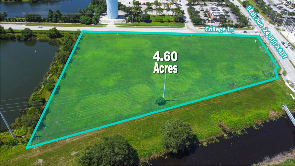Primary Photo Of 5831 - 5885 College Ln, Vero Beach Land For Sale