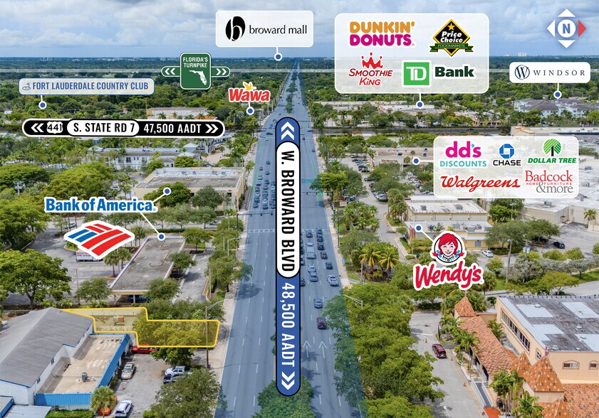 More Photos Of 3740 W Broward Blvd, Fort Lauderdale Storefront Retail Office For Sale