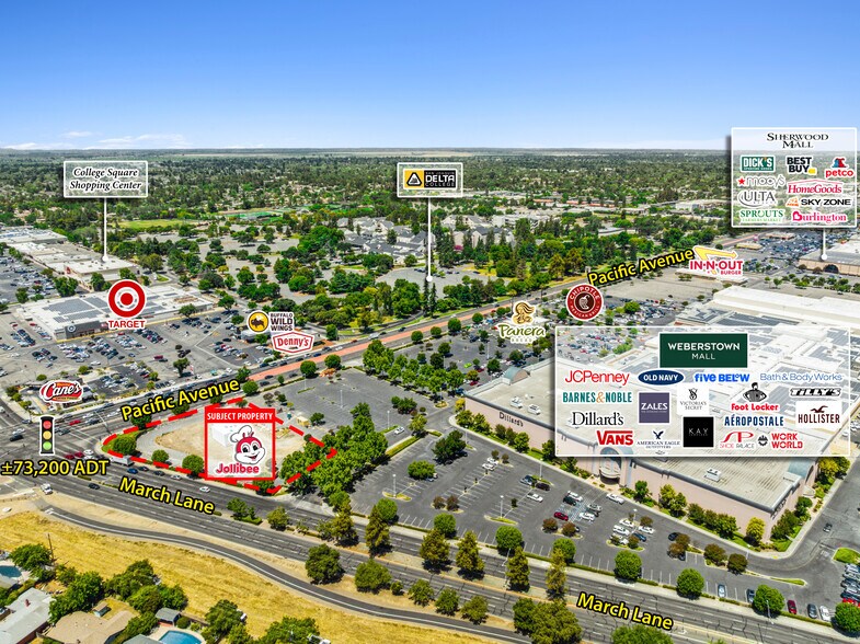 More Photos Of 4704 Pacific Ave, Stockton General Retail For Sale