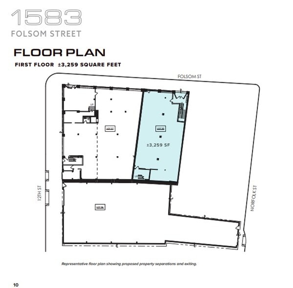 More Photos Of 1583 Folsom St, San Francisco Showroom For Sale