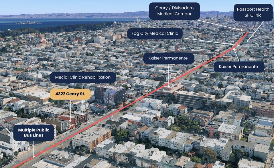 More Photos Of 4322 Geary Blvd, San Francisco Medical For Sale