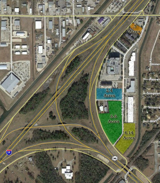 Primary Photo Of IH-10, Beaumont Land For Sale