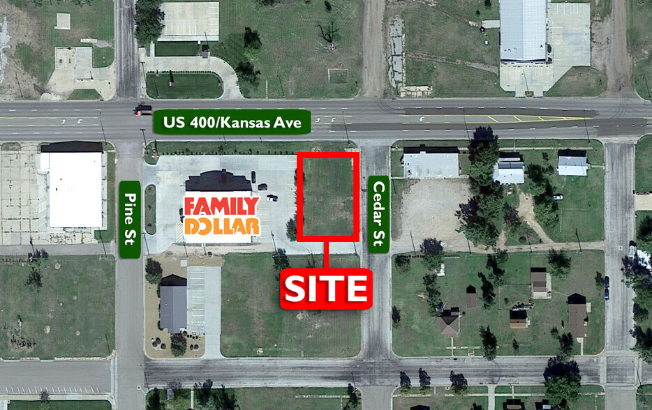 Primary Photo Of SWC Kansas & Cedar St ave, Greensburg Land For Sale