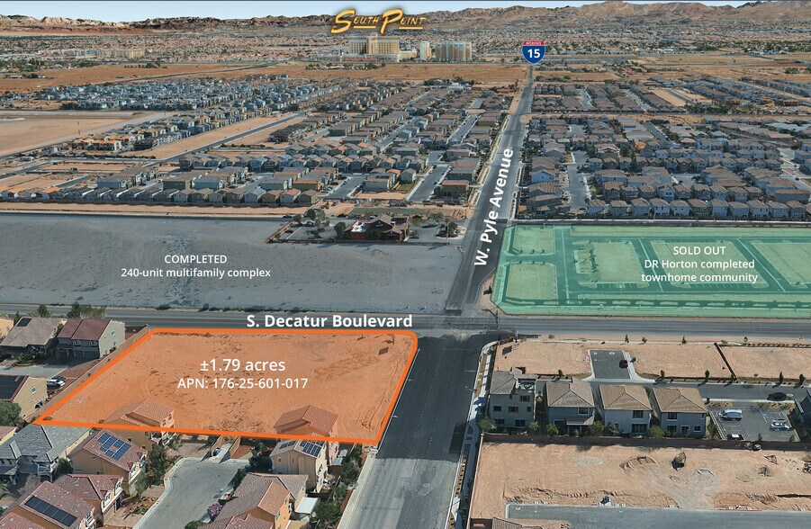 Primary Photo Of Decatur Blvd @ W. Pyle Avenue, Las Vegas Land For Sale