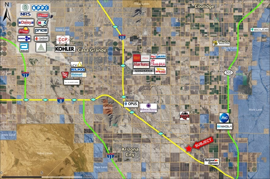 More Photos Of 450 Eleven Mile Corner Rd, Eloy Land For Sale