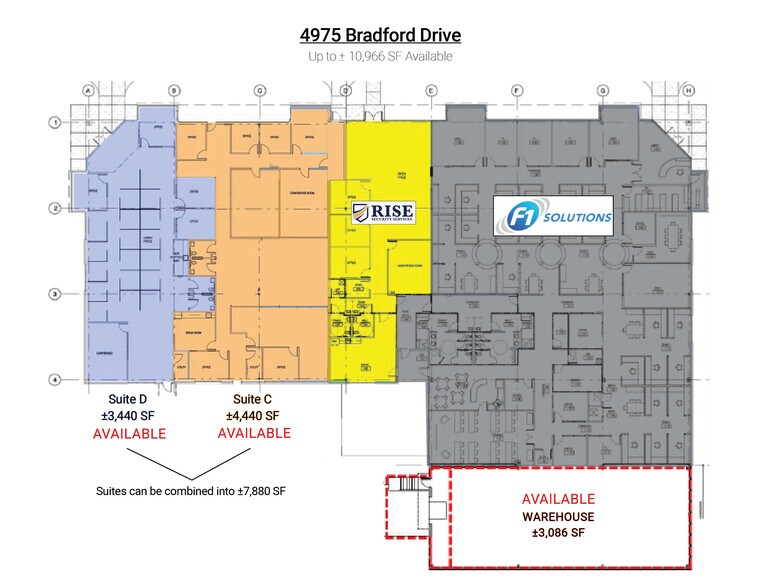 More Photos Of 4975 Bradford Dr, Huntsville Office For Sale