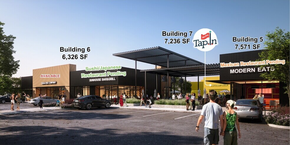 More Photos Of The Corner on Main, Buda Restaurant For Lease