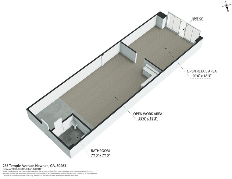 More Photos Of 285 East Temple Ave, Newnan General Retail For Lease