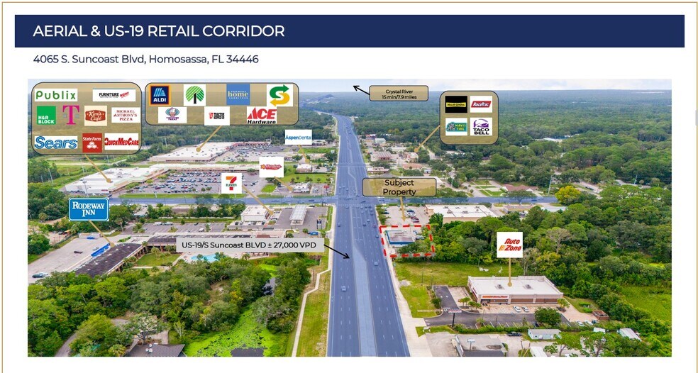 More Photos Of 4065 S Suncoast Blvd, Homosassa Storefront Retail Office For Sale