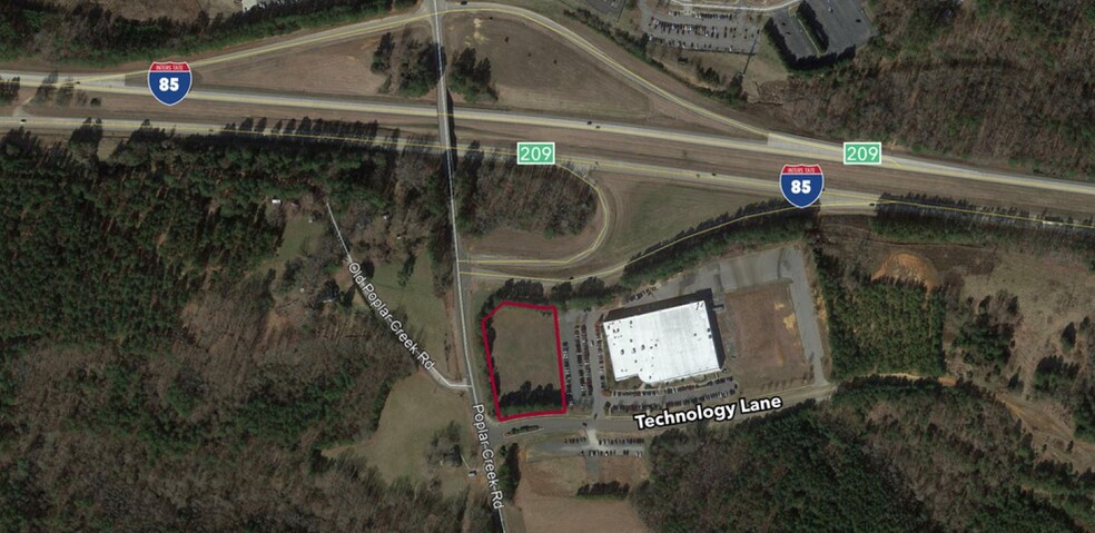 Primary Photo Of Poplar Creek Rd & Technology Ln, Henderson Land For Sale