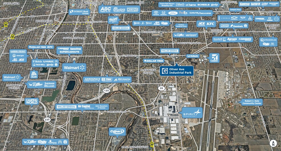 More Photos Of 2612 Oliver, Wichita Industrial For Lease