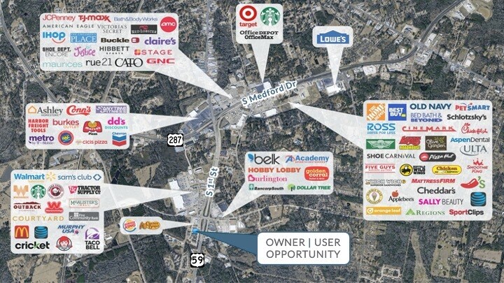 More Photos Of 2408 S 1st St, Lufkin Restaurant For Lease