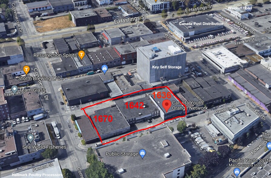 More Photos Of 1636 Pandora St, Vancouver Light Manufacturing For Sale