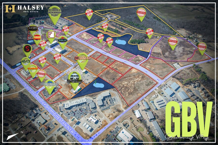 Primary Photo Of E Johnson Ave & Greensboro Rd, Jonesboro Land For Sale