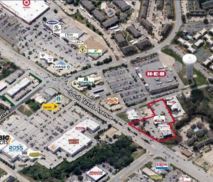 Primary Photo Of 1802 Texas Ave S, College Station Land For Lease