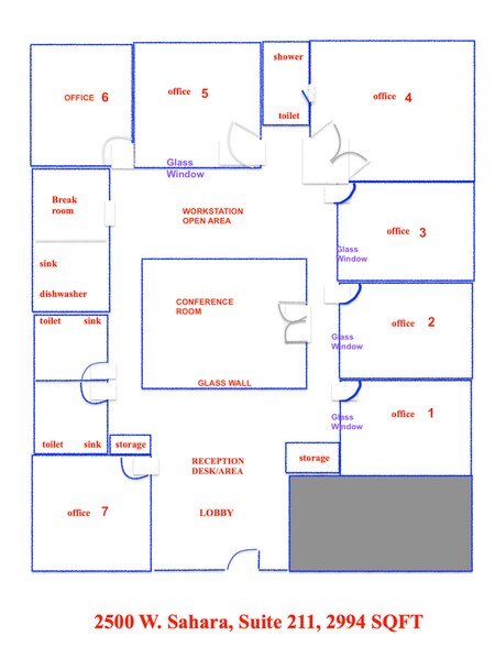 More Photos Of 2500 W Sahara Ave, Las Vegas Medical For Sale