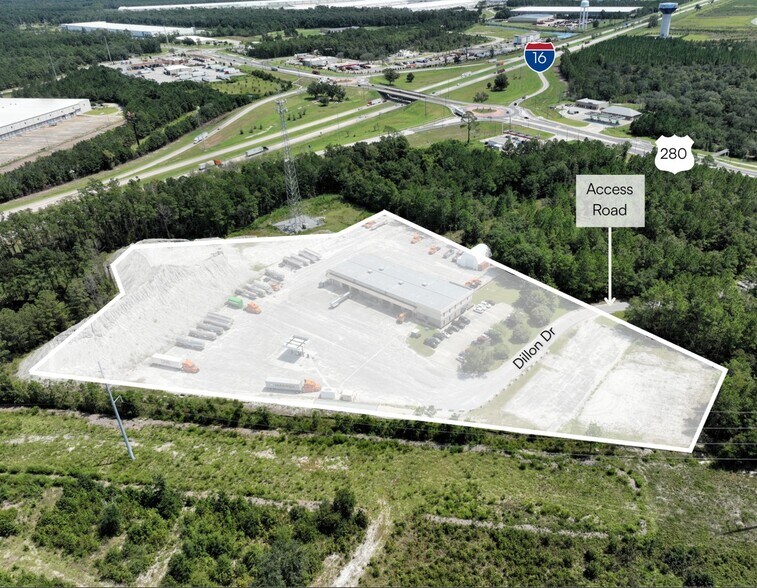 Primary Photo Of 400 Dillon Dr, Ellabell Auto Repair For Lease