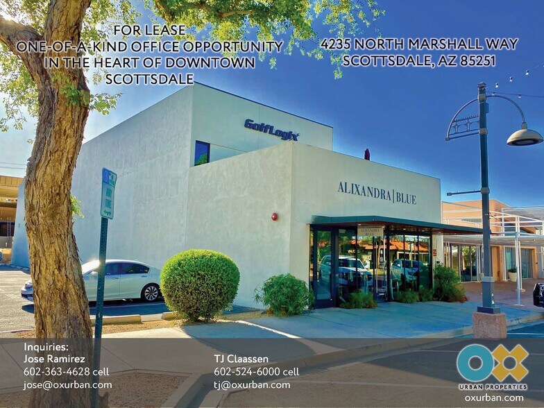 More Photos Of 4235 N Marshall Way, Scottsdale Storefront Retail Office For Lease