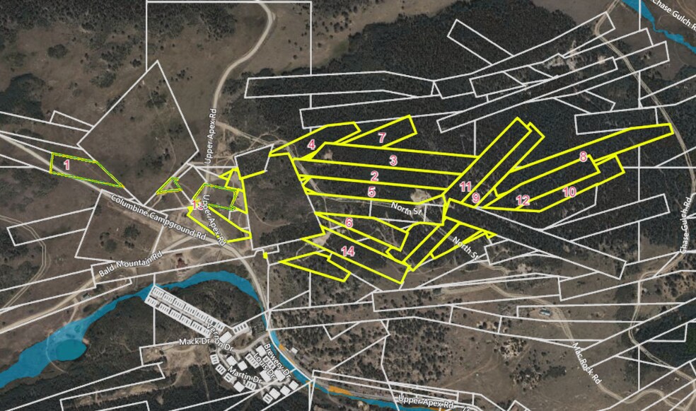 More Photos Of 1650 Upper Apex Rd, Black Hawk Land For Sale