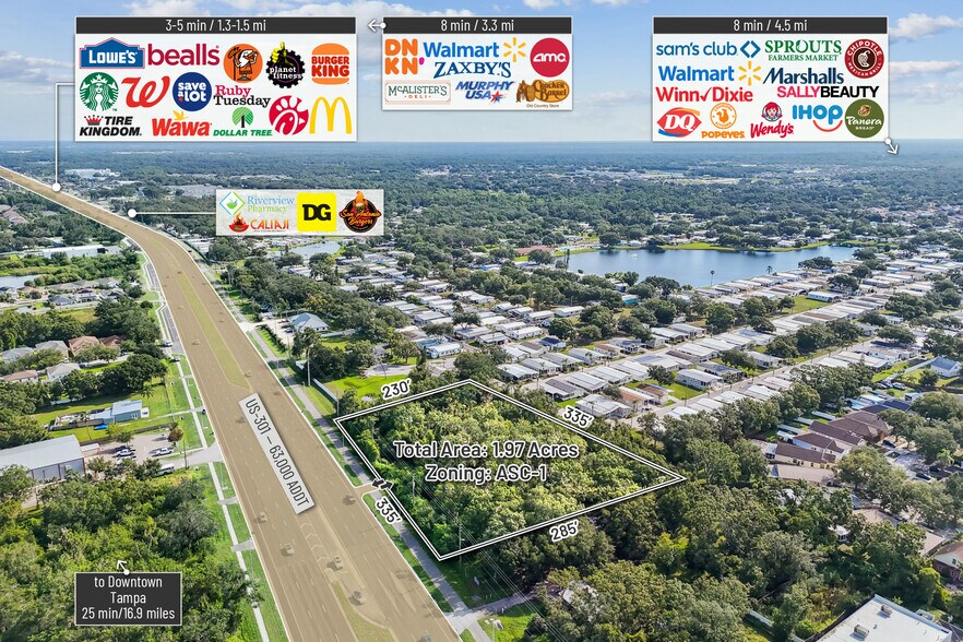 More Photos Of 11218 US 301, Riverview Land For Sale