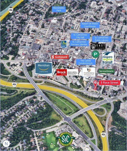 More Photos Of 5 Race St, St Catharines Office For Sale