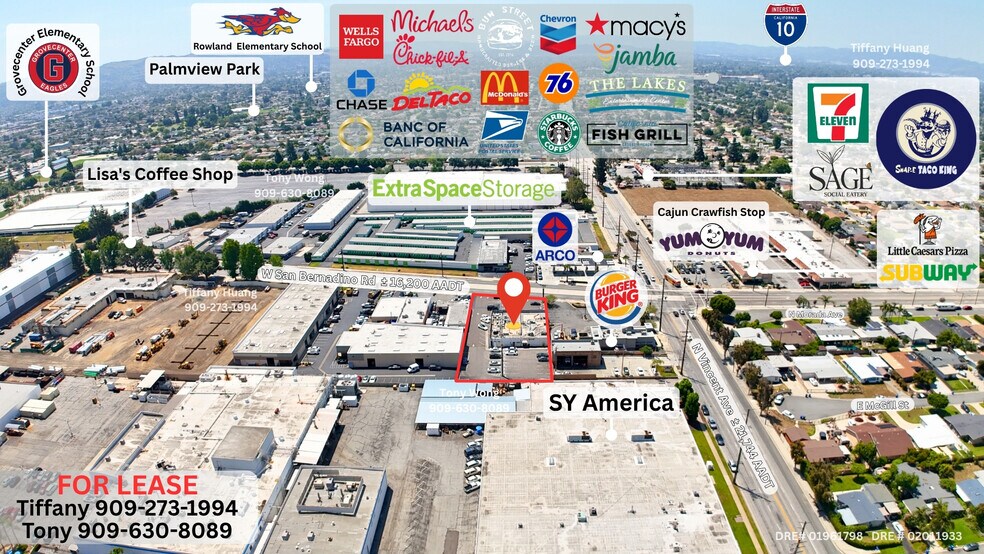 More Photos Of 1661-1665 W San Bernardino Rd, Covina Unknown For Lease