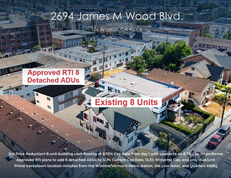 Primary Photo Of 2694 James M Wood Blvd, Los Angeles Apartments For Sale