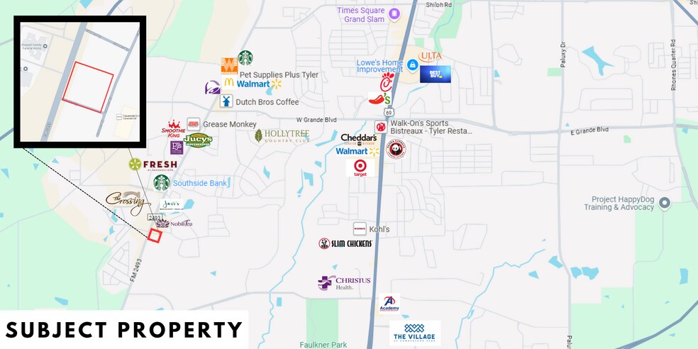 More Photos Of 7596 Old Jacksonville Highway, Tyler Flex For Lease