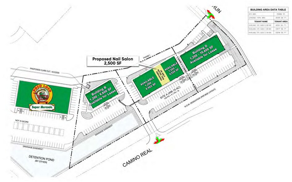 More Photos Of Camino Real rd @ Yarrington RD, San Marcos General Retail For Lease