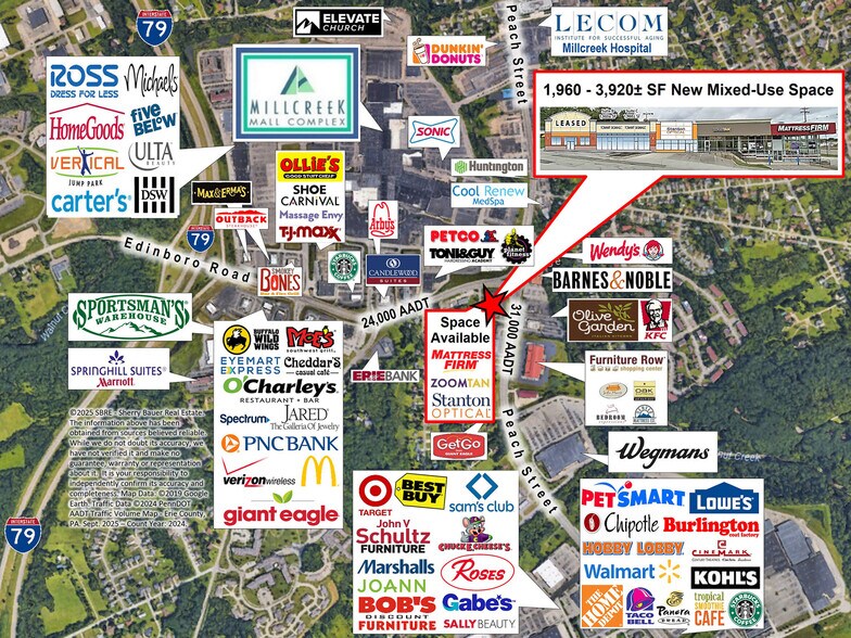 More Photos Of 5942 Peach St, Erie Freestanding For Lease