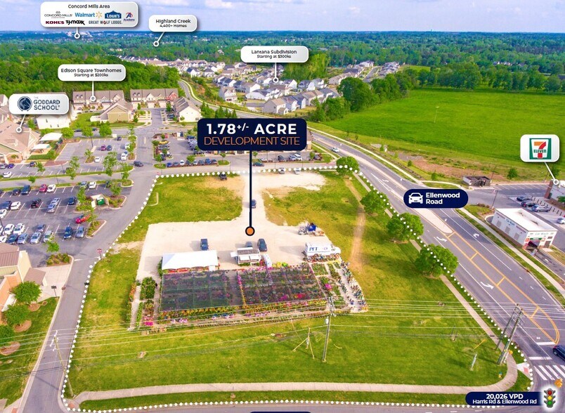 More Photos Of 10060 Edison Square Dr, Huntersville Land For Sale