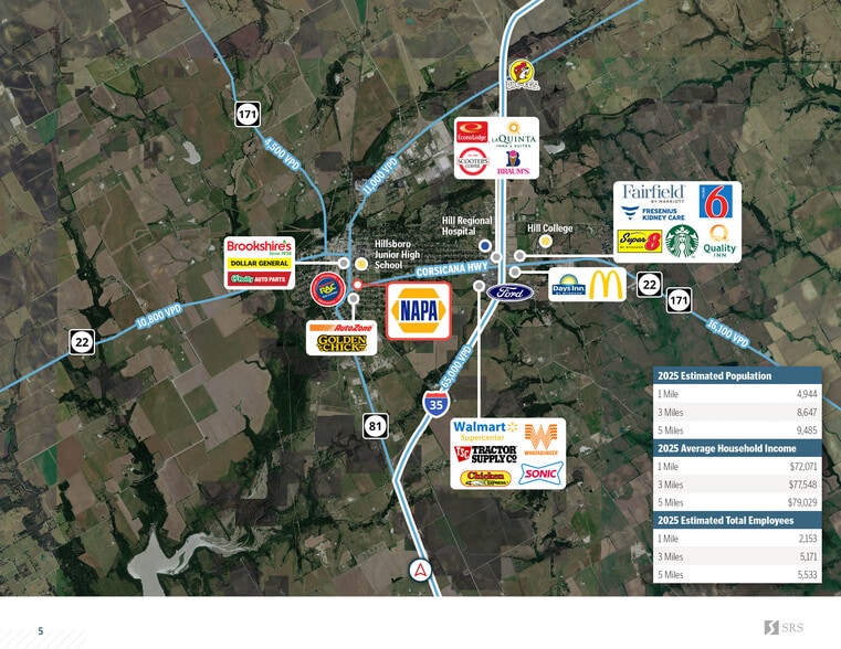 More Photos Of 201 Corsicana Hwy, Hillsboro Freestanding For Sale