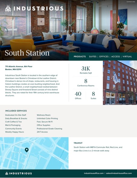More Photos Of 711 Atlantic Ave, Boston Office For Lease