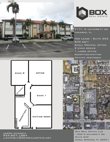 More Photos Of 7171 N University Dr, Tamarac Medical For Lease