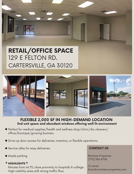 More Photos Of 129 E Felton Rd, Cartersville Office For Lease