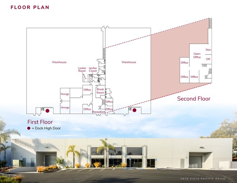 More Photos Of 2675 Vista Pacific Dr, Oceanside Warehouse For Lease