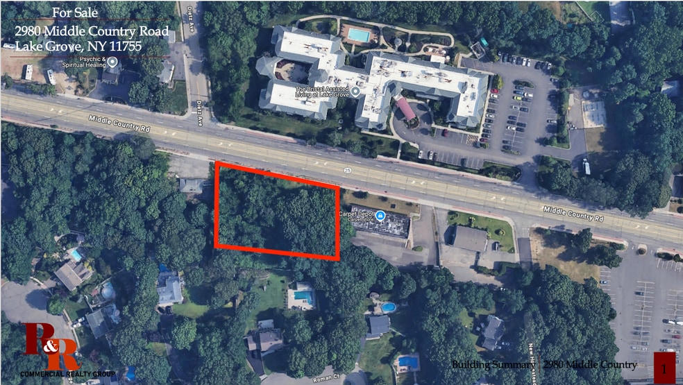 Primary Photo Of 2980 Middle Country Rd, Lake Grove Land For Sale