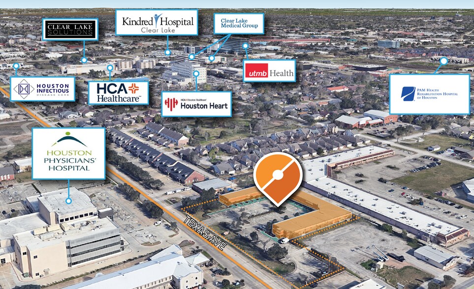More Photos Of 202 N Texas Ave, Webster Medical For Lease
