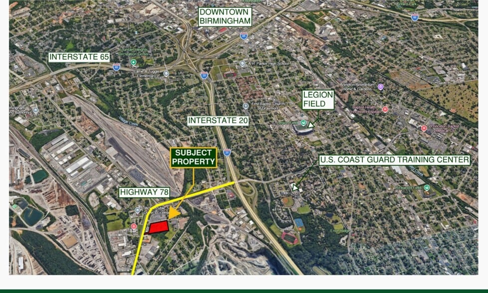 More Photos Of 2000 10th St W, Birmingham Land For Sale