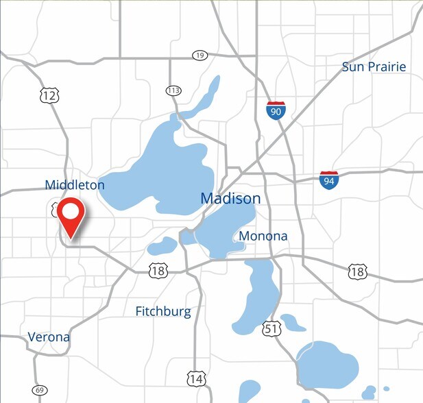 More Photos Of 7818 Big Sky Dr, Madison Office For Lease