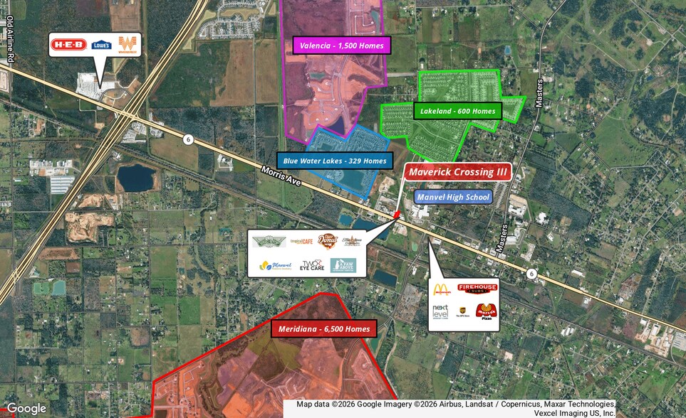 More Photos Of 19427 Highway 6 Hwy, Manvel Storefront Retail Office For Lease