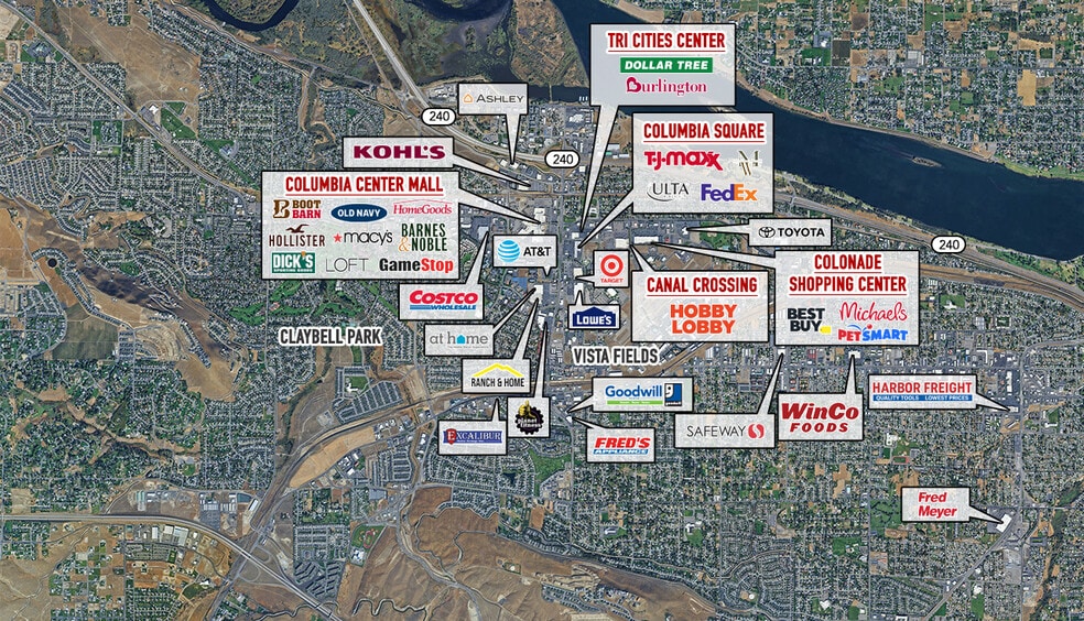 More Photos Of 845 N Columbia Center Blvd, Kennewick Bank For Lease