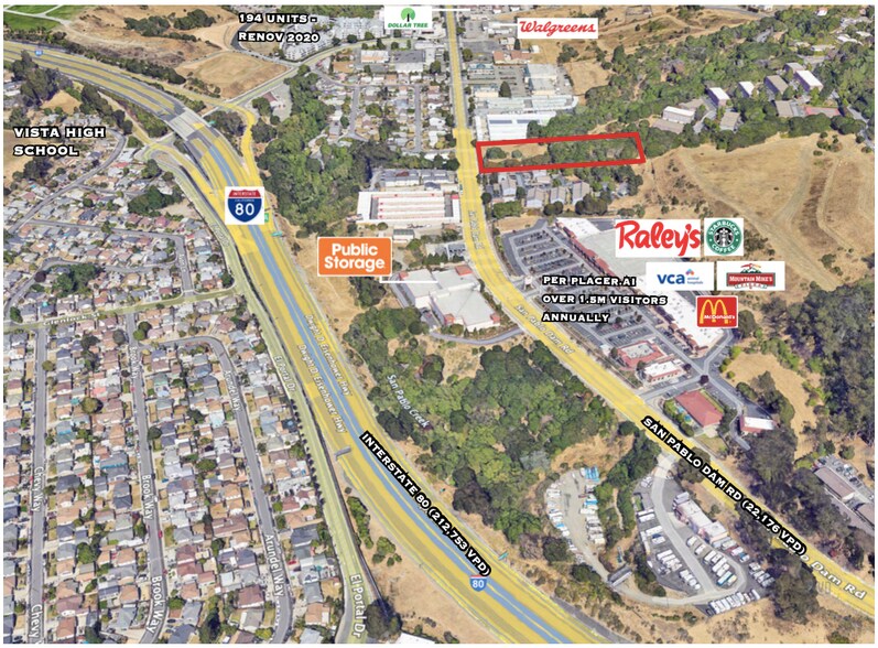 More Photos Of 3436-3440 San Pablo Dam Rd, San Pablo Land For Sale