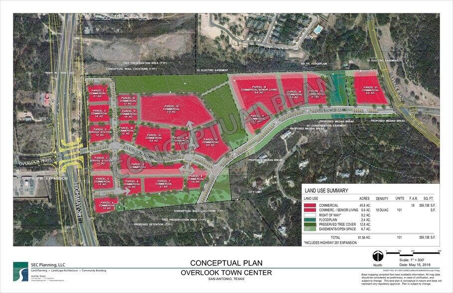 More Photos Of Hwy 281/Overlook Pkwy Dr, San Antonio Land For Sale