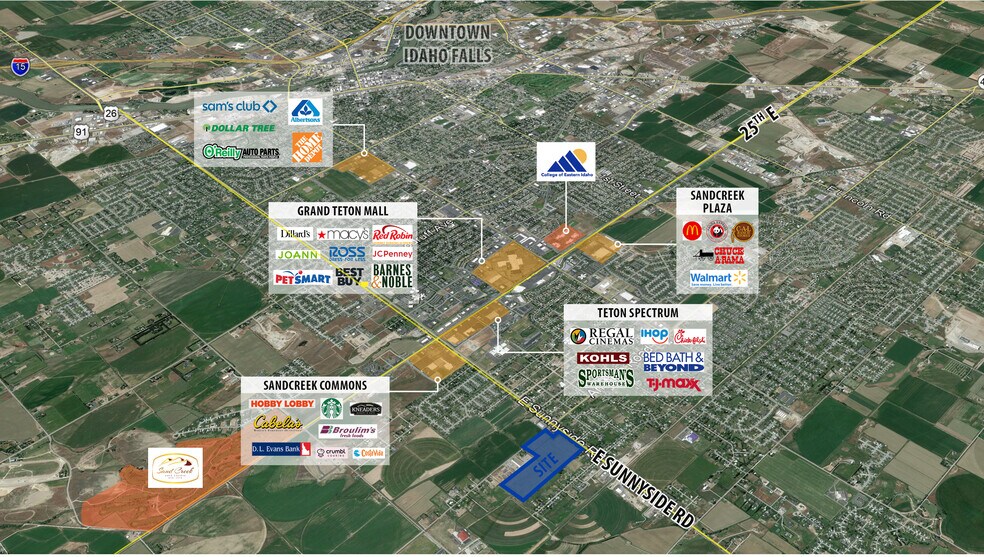 More Photos Of 3540 E Sunnyside Rd, Idaho Falls Land For Sale