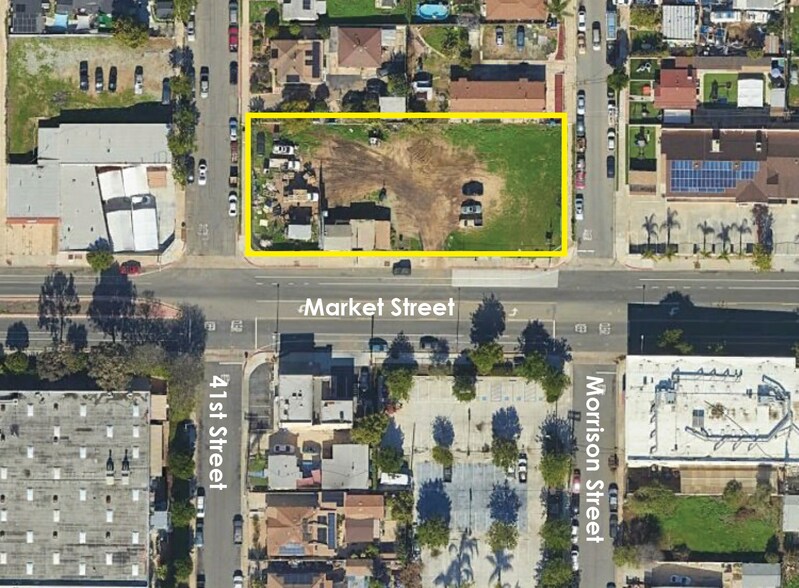 Primary Photo Of 4112 Market St, San Diego Land For Sale