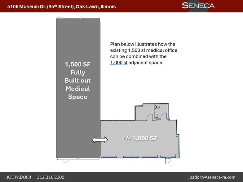 More Photos Of 5100-5116 Museum Dr, Oak Lawn General Retail For Lease