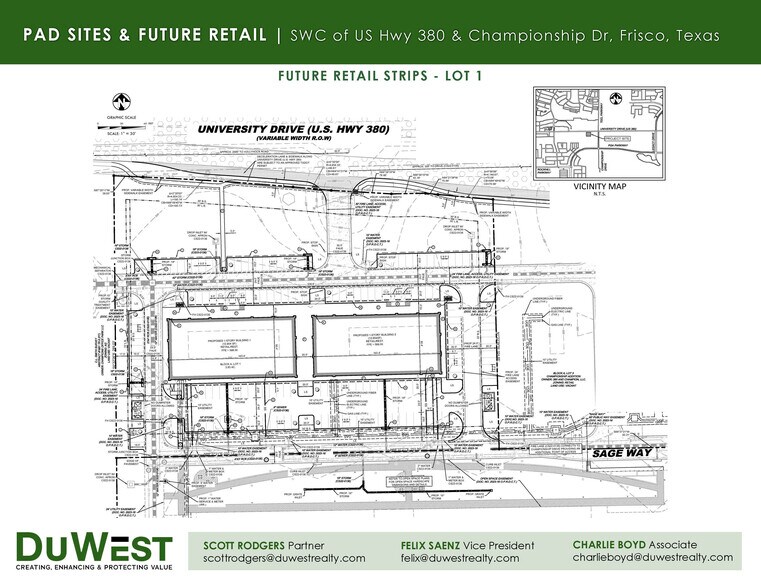 More Photos Of SWC of US Hwy 380 & Championship Dr, Frisco Unknown For Lease