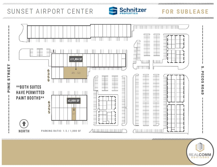 More Photos Of 6359 S Pecos Rd, Las Vegas Warehouse For Lease